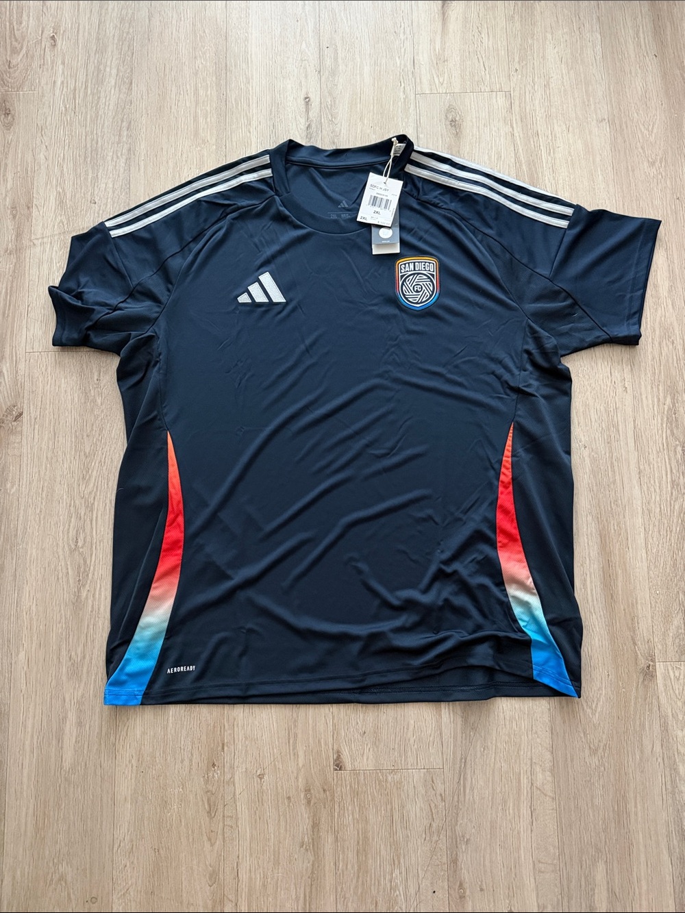 adidas San Diego FC Navy Soccer Jersey